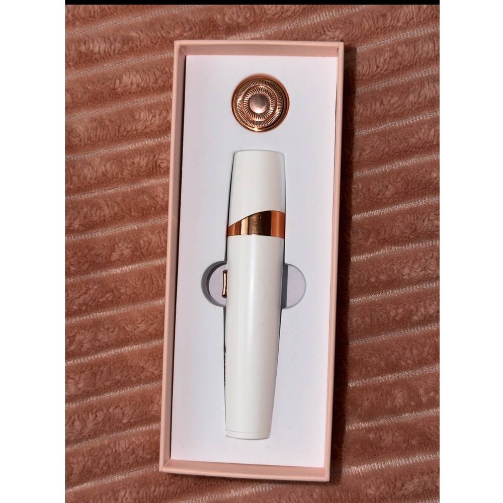 Flend Multi Functional Shaver Epilator White Rose Gold Cordless Hair Remover NEW